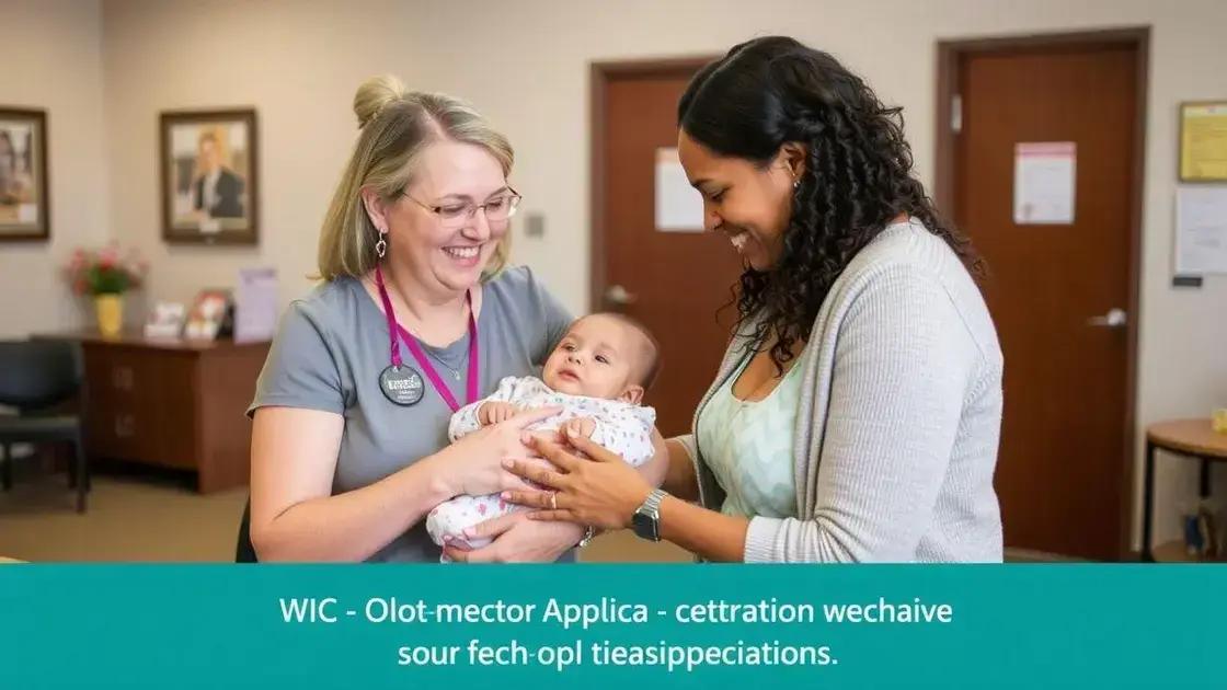 How to apply for WIC benefits