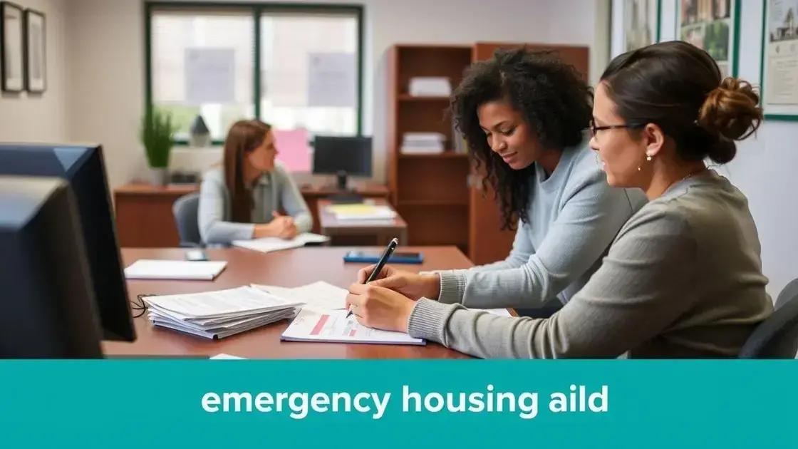 How to apply for emergency housing aid