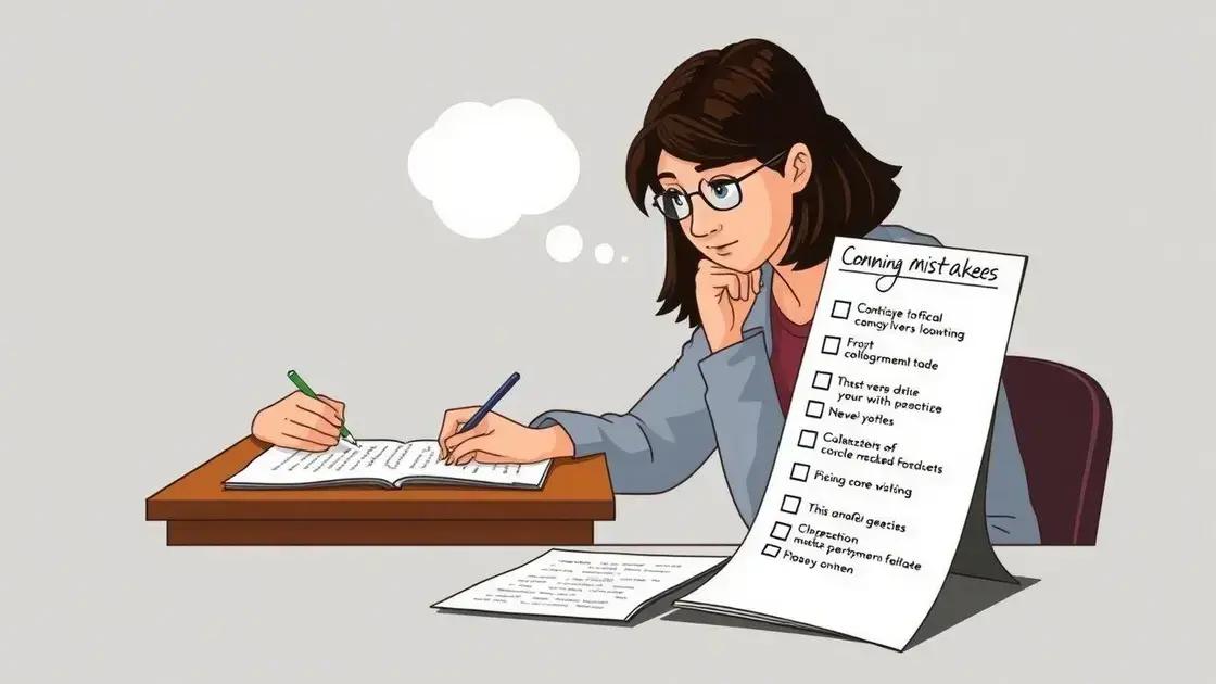 Common mistakes to avoid when applying Common mistakes to avoid when applying