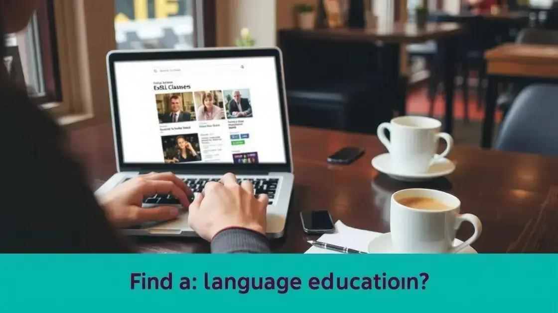 how to find ESL classes near you how to find ESL classes near you