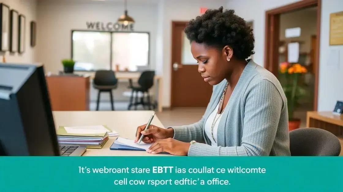 How to apply for EBT cash assistance